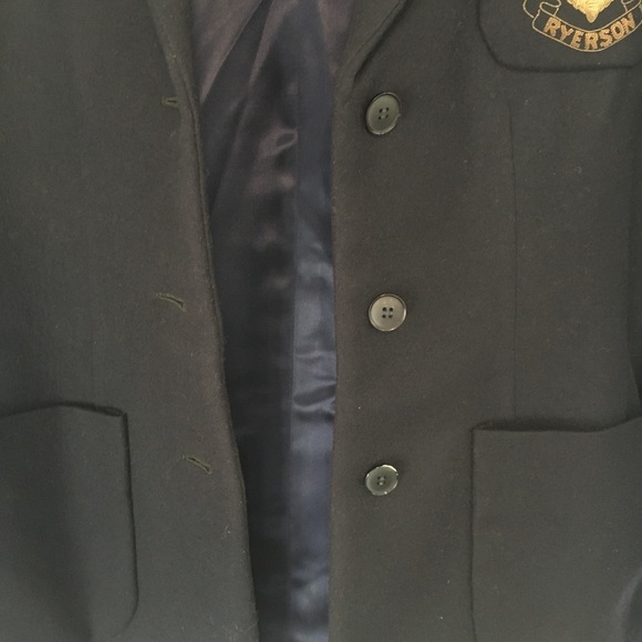 Vintage 50s 60s RYERSON Wool Blazer varsity - Picture 6 of 16